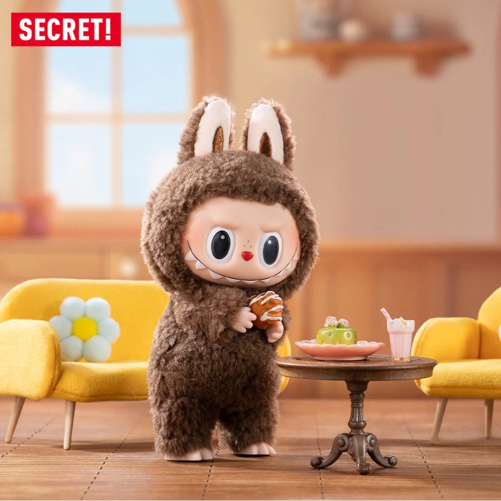 POP MART Labubu The Monsters – Exciting Macaron Series, Chestnut Cocoa - Picture 7 of 9